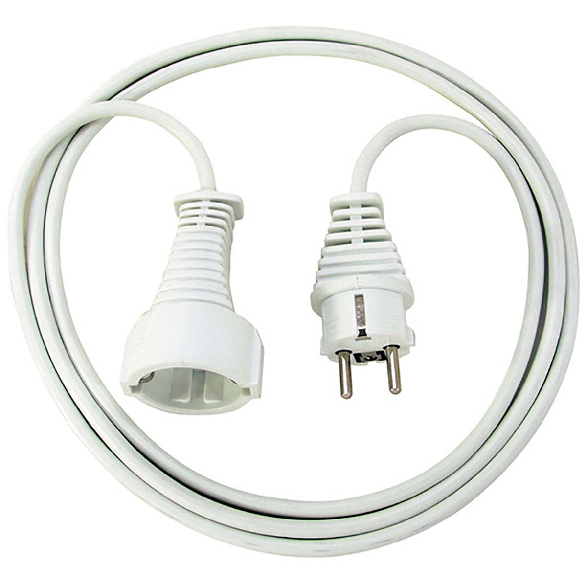 Brennenstuhl Power Extension Type F (CEE 7/7) Cable 2.00 m H05VV-F 3G1.5 IP20 White
