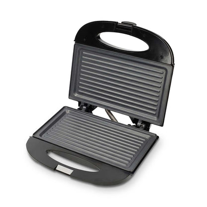 MELISSA Sandwich Maker with Grill Plate | 750 Watt  | Black