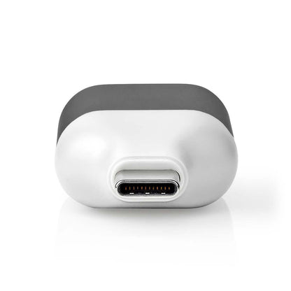 Nedis USB-C™ Adapter | USB 3.2 Gen 1 | USB-C™ Male | VGA Female | Full HD 1080p | Round | Nickel Plated | Black / Grey | Envelope