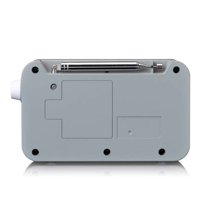 Lenco PDR-036WH | Portable DAB+ FM Radio with Bluetooth® Speaker | 2.4" TFT LCD Display | White