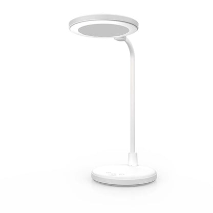 Nedis LTLRM11WT | LED Desk Lamp | Dimmable | Integrated Mirror | 3 Light Modes | 100 lm | Rechargeable | Touch Function | White