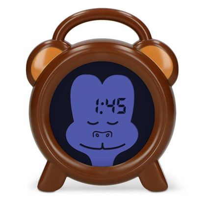 Alecto BC-100 MONKEY | Sleep Trainer & Night Lamp Light / Alarm Clock | Monkey