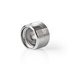 Nedis Hose Connector | 1/2'' | 3/4'' | Metal | Silver