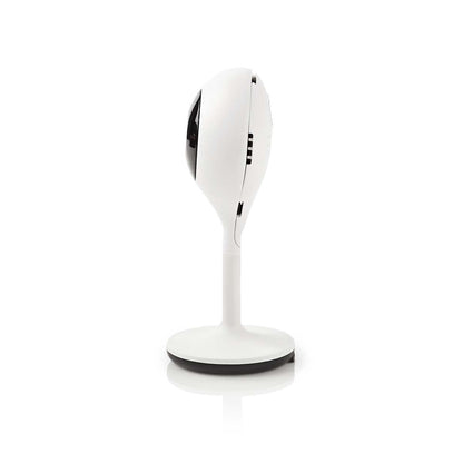 Nedis SmartLife Indoor Camera | Wi-Fi | Full HD 1080p | Cloud Storage (optional) / microSD (not included) | With motion sensor | Night vision | White