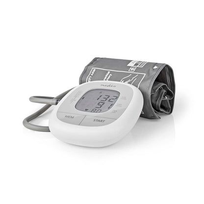 Nedis Blood Pressure Monitor | Arm | Backlight LCD Display | 22 - 42 cm | Memory slots: 60 | White