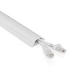 Nedis CMDT4516WT500 | Cable Management | Duct | 1 pcs | Maximum cable thickness: 16 mm | PVC | White