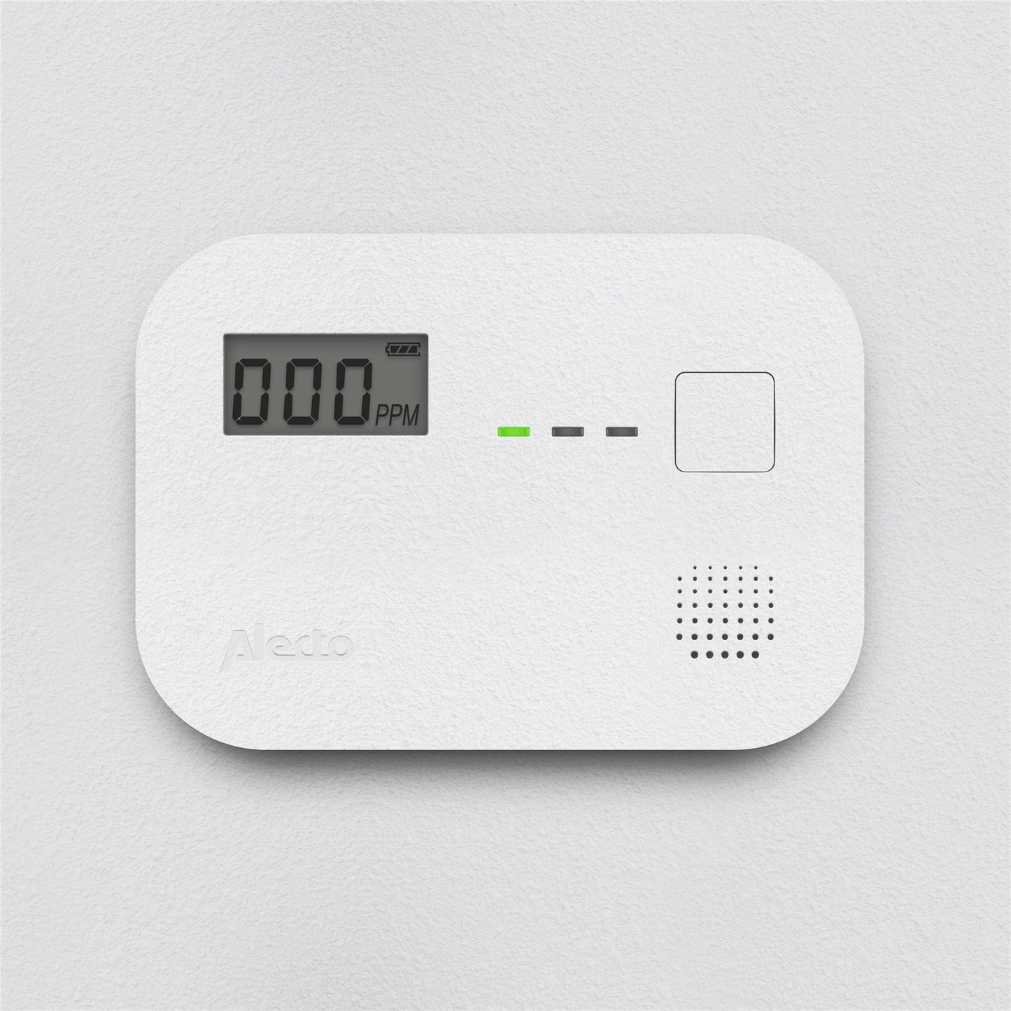 Alecto COA3910 Carbon monoxide Alarm with 10 year Sensor Runtime & LCD Display | EN50291-1:20180 | White
